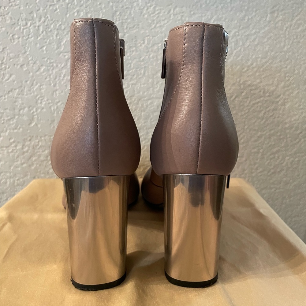 Dark Tan Open Toe Boot - image 4